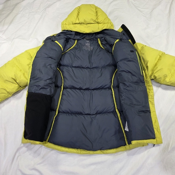 L.L. Bean Windstopper 700 Goose Down Hooded Puffer Jacket. S Reg - Picture 5 of 10